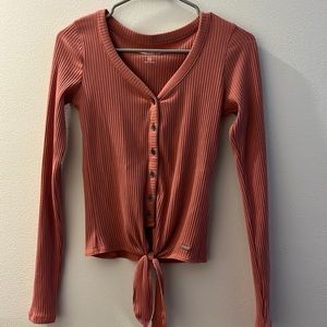 Juniors Pink Hollister Top